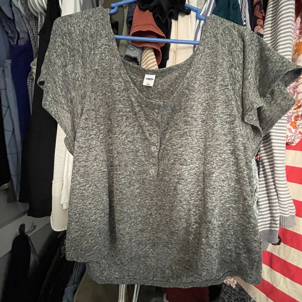 Crop Henley